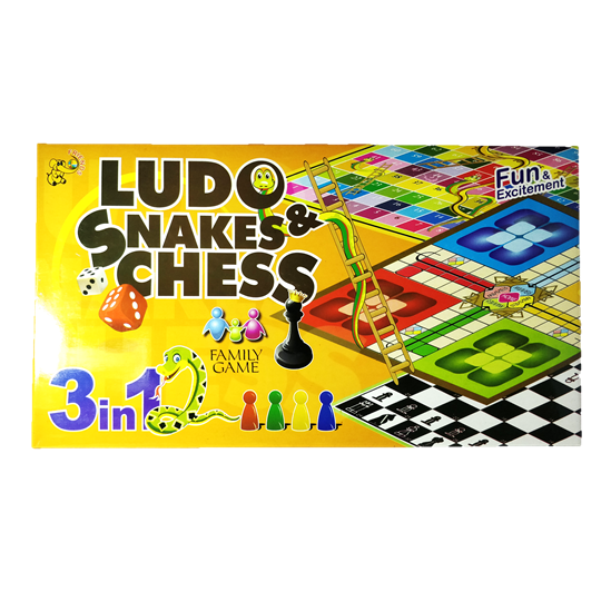 Ludo, Chess, Snake & Ladders