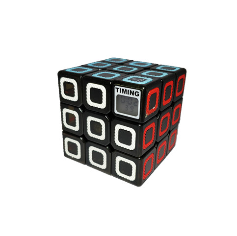 3x3 Digital Timer Cube Brain Sharpening Rubik Puzzle