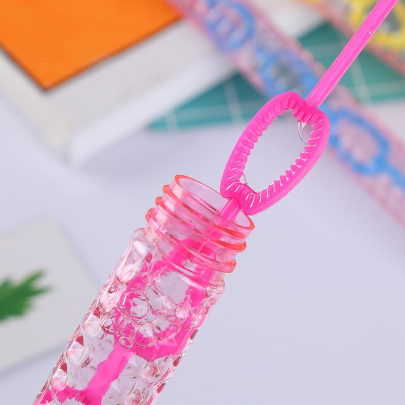 QWANG Mini Colorful Peach Heart Test Tube Bubble Douyin with The Same Style Blowing  Bubble Stick Summer Outdoor Bubble Blowing Toys 100ml 